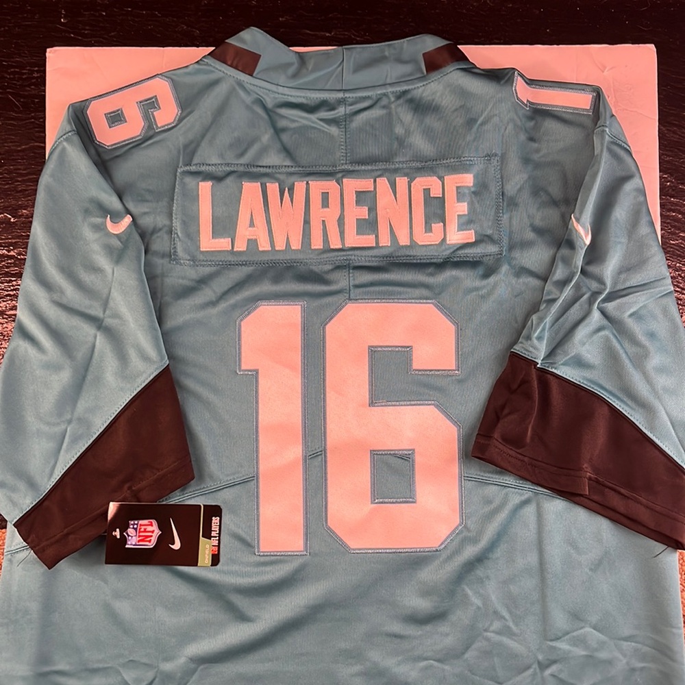 Trevor Lawrence Jacksonville Jaguars Men’s Football Jersey Size XL Blue Stitched